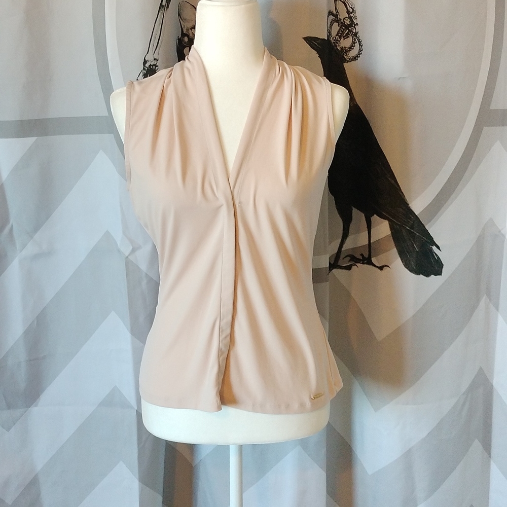 Calvin Klein light beige tank